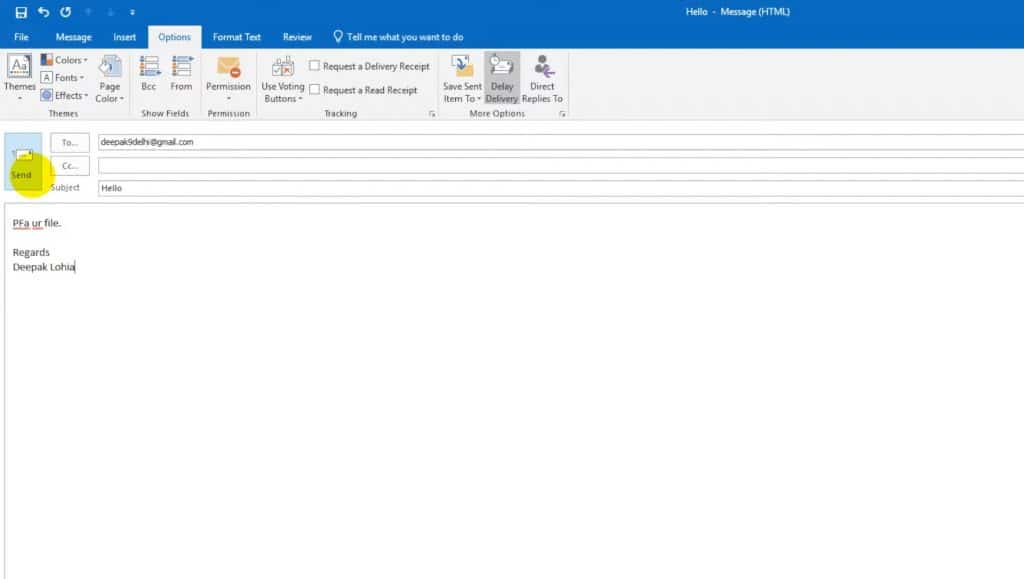 how to auto file an email in outlook